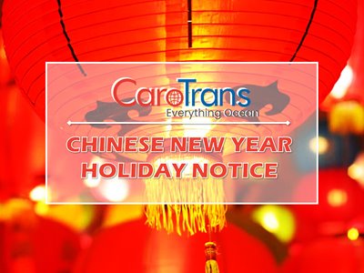 Service Announcement | Chinese New Year 2023